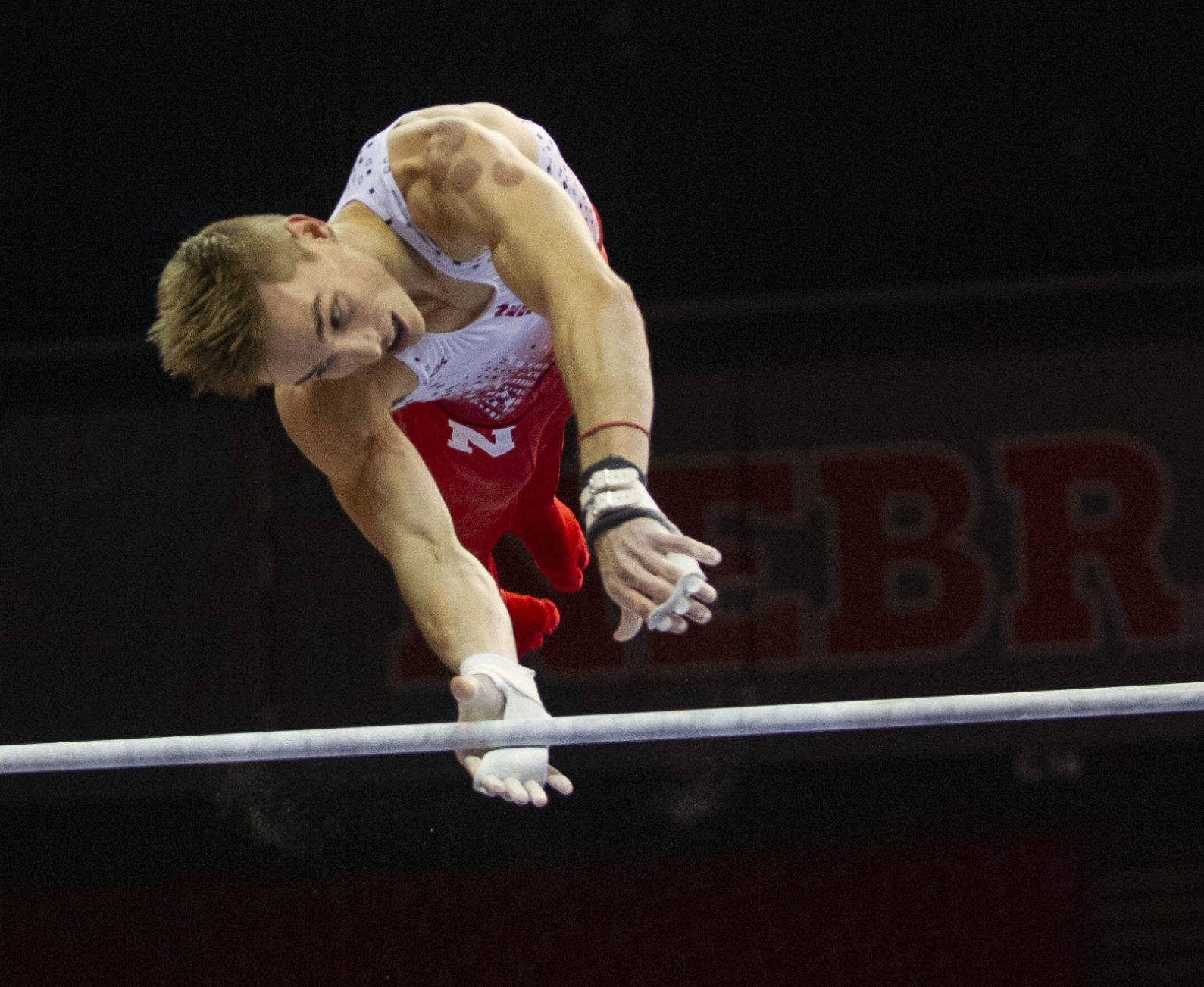 NU men's gymnastics vs. Illinois, Oklahoma, 2.2